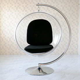 バブルチェア 色ブラック エーロアールニオによるデザイン　リプロダクト　ジェネリック　デザイナーズ家具 ソファ ソファー 1人用 1人掛け