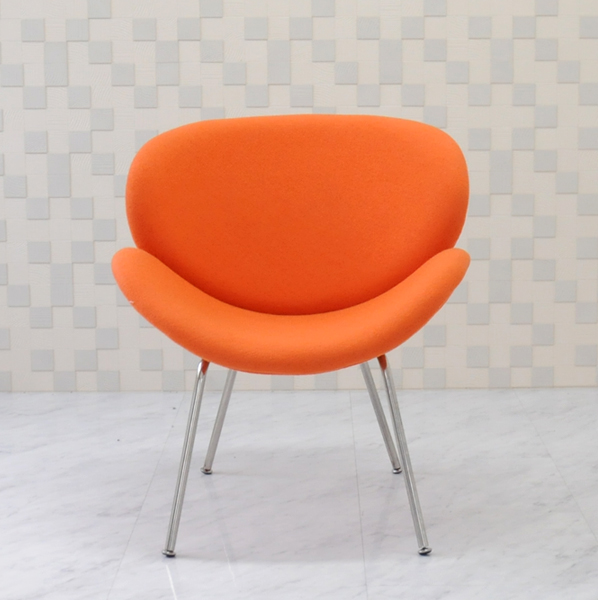 オレンジスライスチェア ピエールポーリンによるデザイン 色オレンジ リプロダクト ジェネリック デザイナーズ家具 一人用 一人掛け ソファ イス 椅子 アウトレット