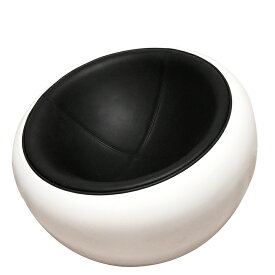 ピーチチェア　色ホワイト×ブラック　リプロダクト　ジェネリック　デザイナーズ　チェア　ソファ　sofa 椅子　いす イス