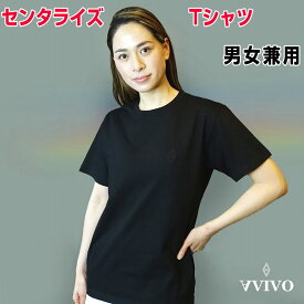 センタライズ　Tシャツ　スミクロ（天然草木染料 墨染め）オーガニックコットン　男女兼用　S・M・L3サイズ月の隕石　宇宙エネルギー　電磁波　肩こり　痛み　スピリチュアル　お守り　カサラグリッド　神聖幾何学　本物研究所