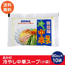 冷し中華スープ 中華亭 冷やし中華スープ （小袋）10袋 業務用 冷やし中華スープ 冷やし中華のたれ あみ印 ポスト投函便　送料無料