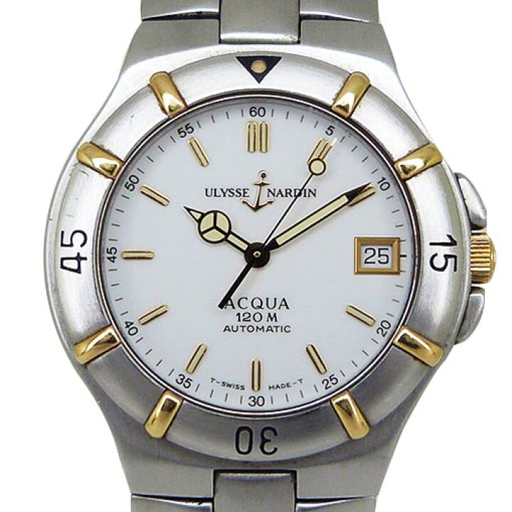 楽天市場】ユリスナルダン【ULYSSE NARDIN】 134-26 アクア 120  
