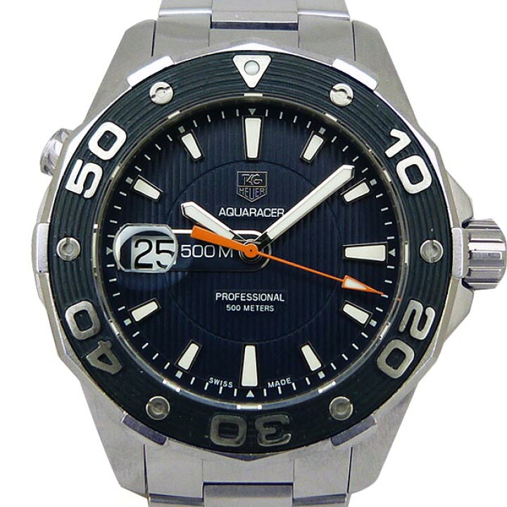 楽天市場】中古タグホイヤー【TAG HEUER】 WAJ1112.BA0870 アクア 