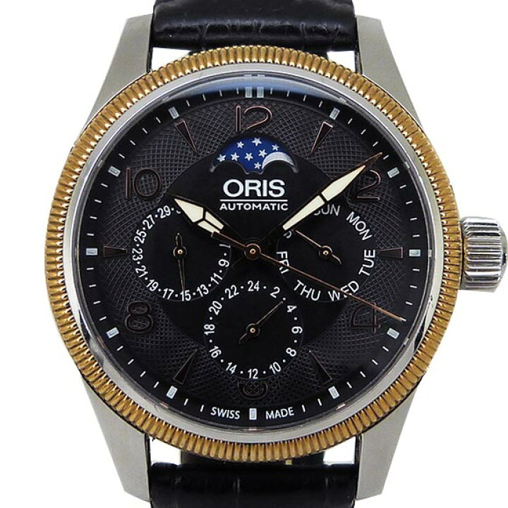 楽天市場】オリス【ORIS】 582 7678 4364D ビッグクラウン コンプ