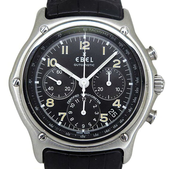 楽天市場】エベル【EBEL】 E9137240 1911 クロノグラフ【中古】 : PLUS ONE