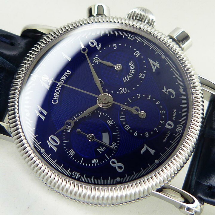 楽天市場】クロノスイス【CHRONOSWISS】 CH1823 カイロス クロノグラフ 