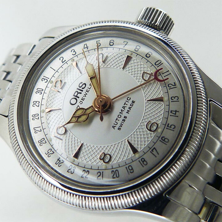 楽天市場】オリス【ORIS】 584 7550 4061 M ビッグクラウン ポインター  
