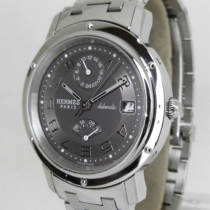 楽天市場】エルメス【HERMES】 CL2.810 クリッパー GMT パワーリザーブ 