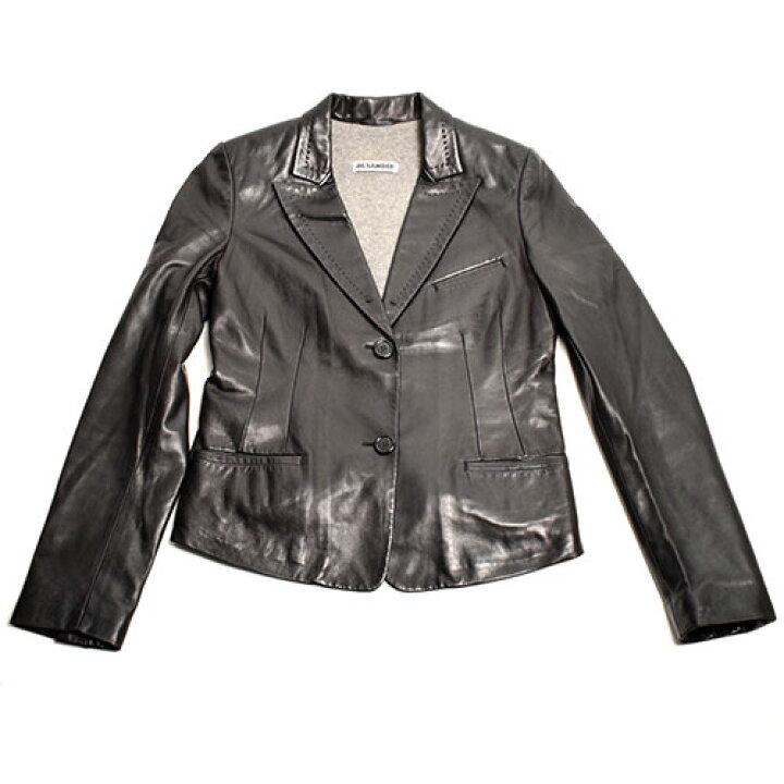 楽天市場】【中古】 ジルサンダー JIL SANDER レザー ジャケット 