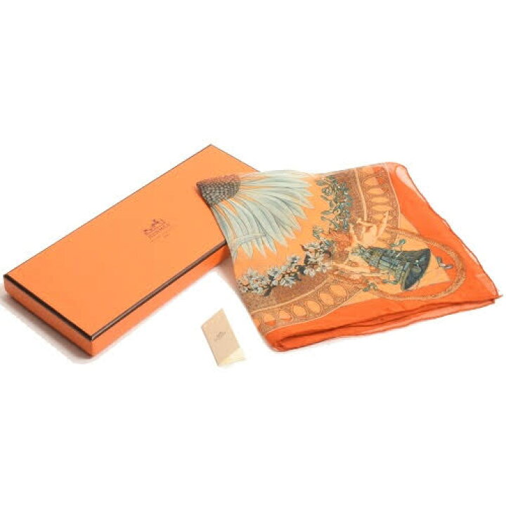 楽天市場】【美品】 エルメス HERMES スカーフ カレ45 プチカレ シルク  