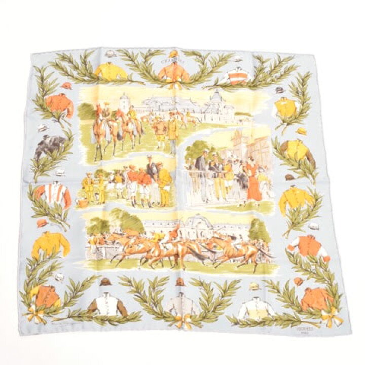 楽天市場】【極美品】 エルメス HERMES スカーフ カレ45 プチカレ  