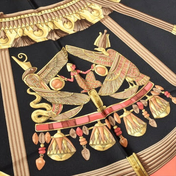 楽天市場】エルメス HERMES スカーフ カレ90 シルク Caty 古代エジプト  