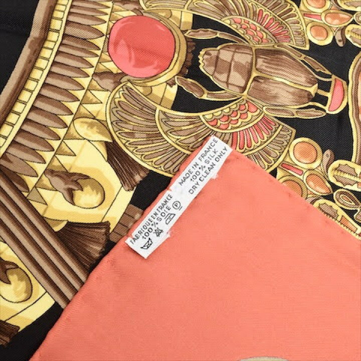 楽天市場】エルメス HERMES スカーフ カレ90 シルク Caty 古代エジプト 