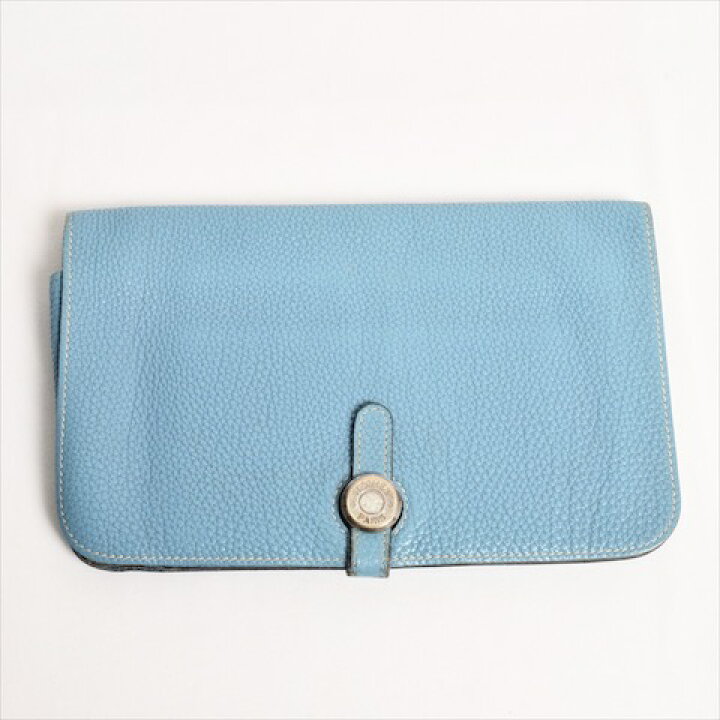 楽天市場】エルメス HERMES ドゴンGM 二つ折り財布 長財布 トリヨン  