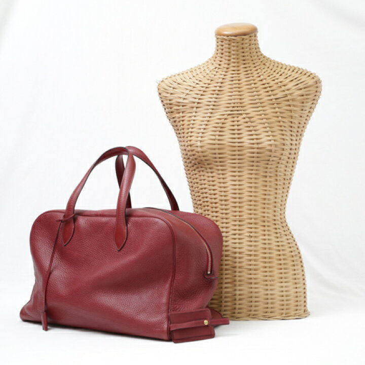 楽天市場】エルメス HERMES ヴィクトリア43 トリヨンクレマンス G金具 
