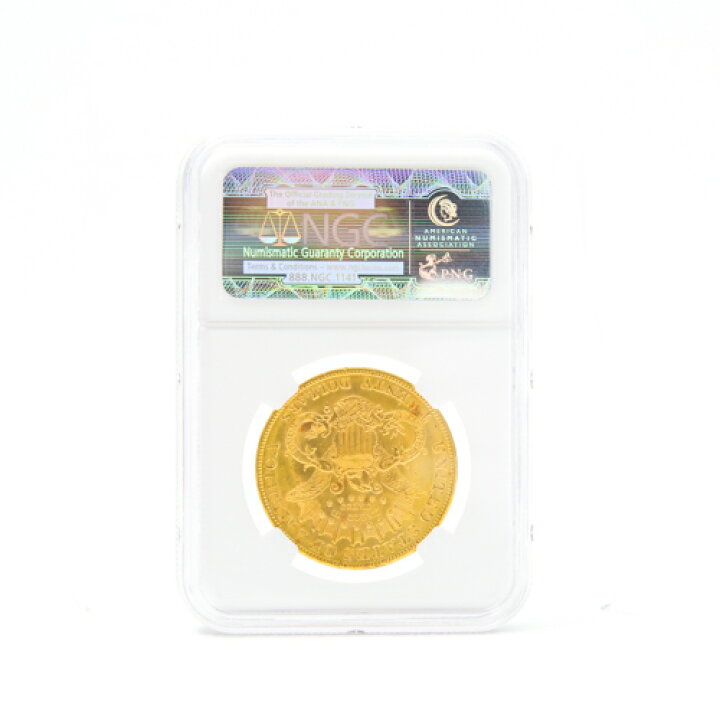 楽天市場】【新品】 20ドル 金貨 アメリカ 1904年銘 NGC MS63 女神 