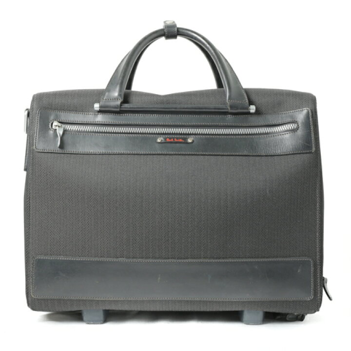 楽天市場 中古 ポールスミス Paul Smith キャリーケース スーツケース トランク ビジネス バッグ メンズ ブラック グレー ユーズド P P O S H Online Store 楽天市場店