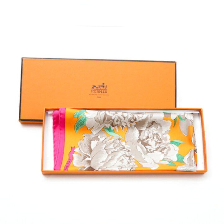 楽天市場】【極美品】 エルメス HERMES スカーフ カレ 40 45 シルク 