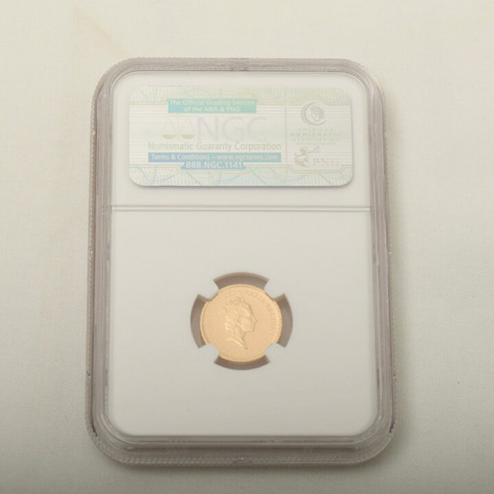 楽天市場】【新品同様】 イギリス 2001年銘 1/10oz 10ポンド 金貨 NGC 