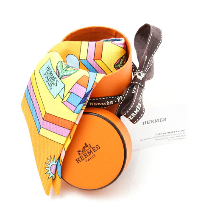 楽天市場】【新品】 エルメス HERMES ツイリー スカーフ シルク La  