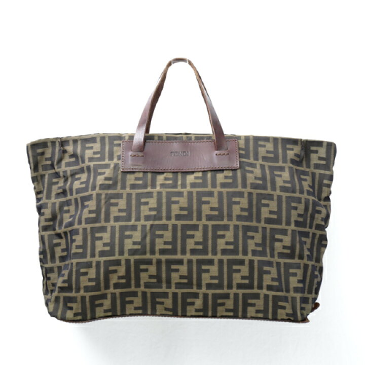 楽天市場】【中古】 フェンディ FENDI トートバッグ ズッカ柄 