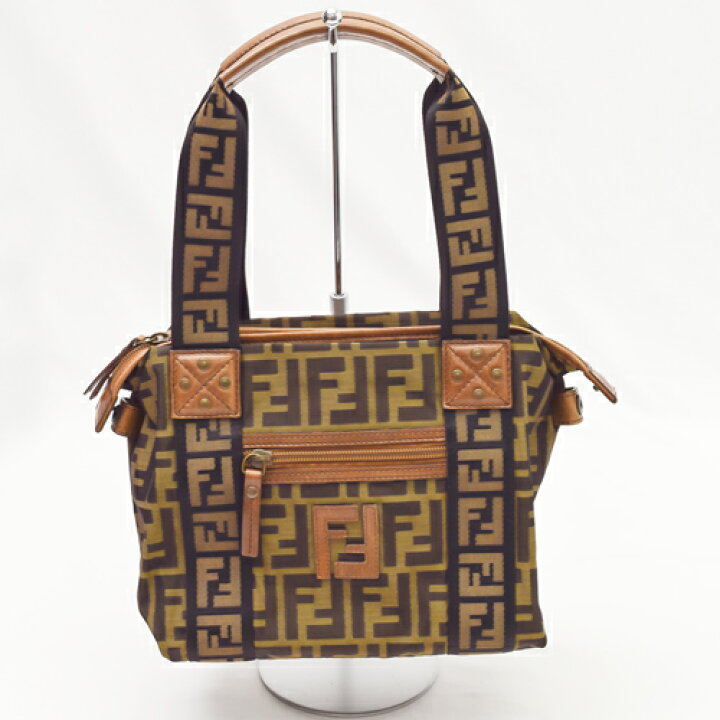 楽天市場】【美品】 フェンディ FENDI トートバッグ ズッカ柄  
