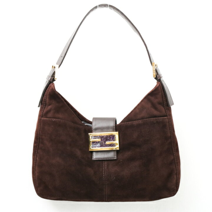 楽天市場】【美品】 フェンディ FENDI マンマバケット スエード レザー 