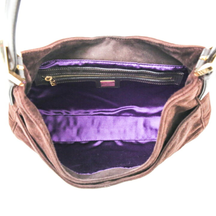 楽天市場】【美品】 フェンディ FENDI マンマバケット スエード レザー  