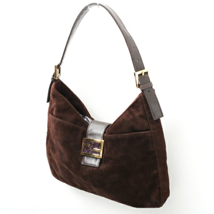 楽天市場】【美品】 フェンディ FENDI マンマバケット スエード レザー 