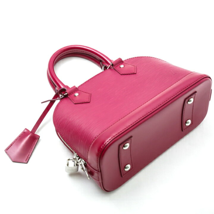 Louis-Vuitton-Epi-Alma-BB-Hand-Bag-Shoulder-Bag-Fuchsia-M40851