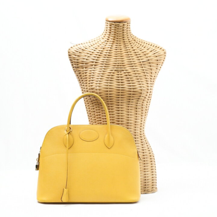極美品】HERMES エルメスボリード35 クシュベルゴールド◯Z刻印