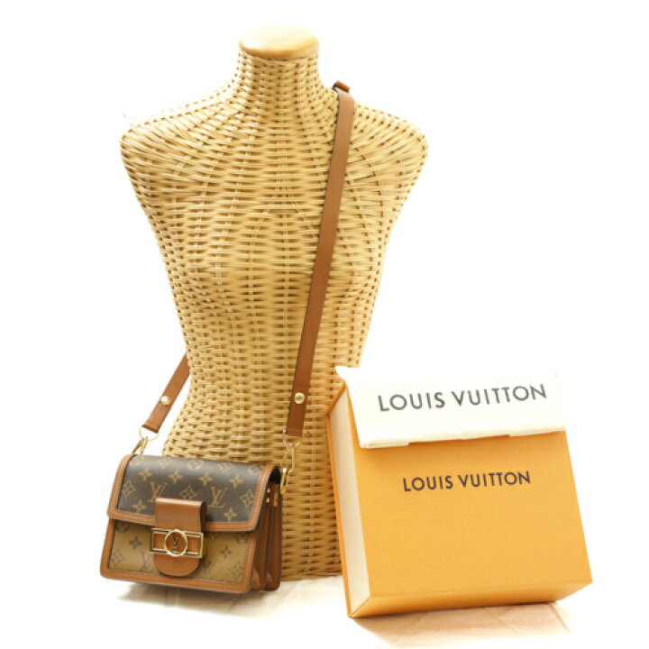 ルイヴィトン モノグラム リバース 空けよ ドーフィーヌ MINI M44580  