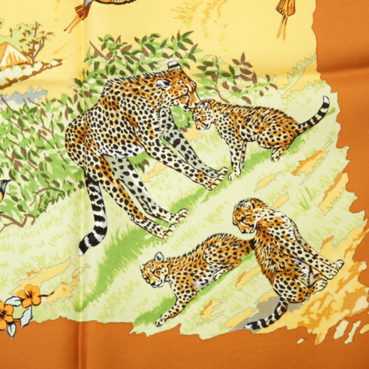 楽天市場】【新品】 エルメス HERMES スカーフ カレ 90 シルク Africa 