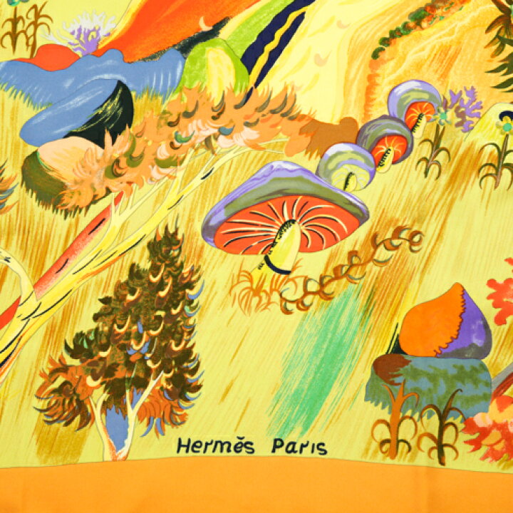 楽天市場】【極美品】 エルメス HERMES スカーフ カレ 90 シルク  