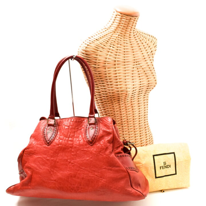 楽天市場】フェンディ FENDI エトニコ ハンドバッグ 8BN158 トート 