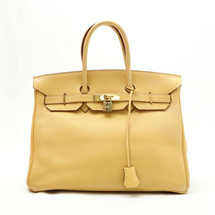 楽天市場】【美品】 エルメス HERMES バーキン35 フィヨルド □F刻印 