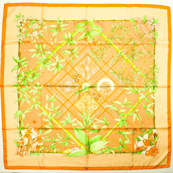 楽天市場】【未使用】 エルメス HERMES スカーフ カレ 90 シルク  