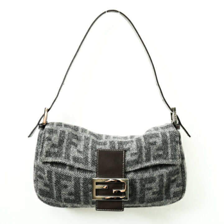 楽天市場】【美品】 フェンディ FENDI マンマバケット ウール カシミア  