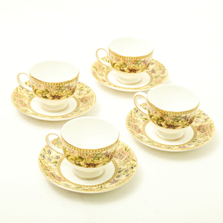 楽天市場】ウェッジウッド WEDGWOOD ティーカップ ＆ ソーサー ×4 