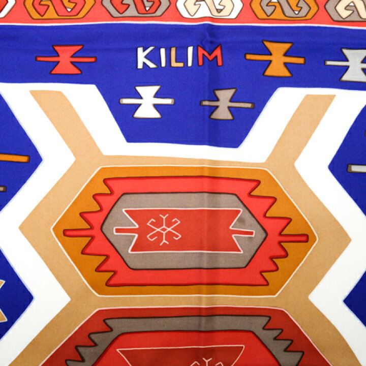 楽天市場】エルメス HERMES スカーフ カレ 90 シルク KILIM キリム 柄 