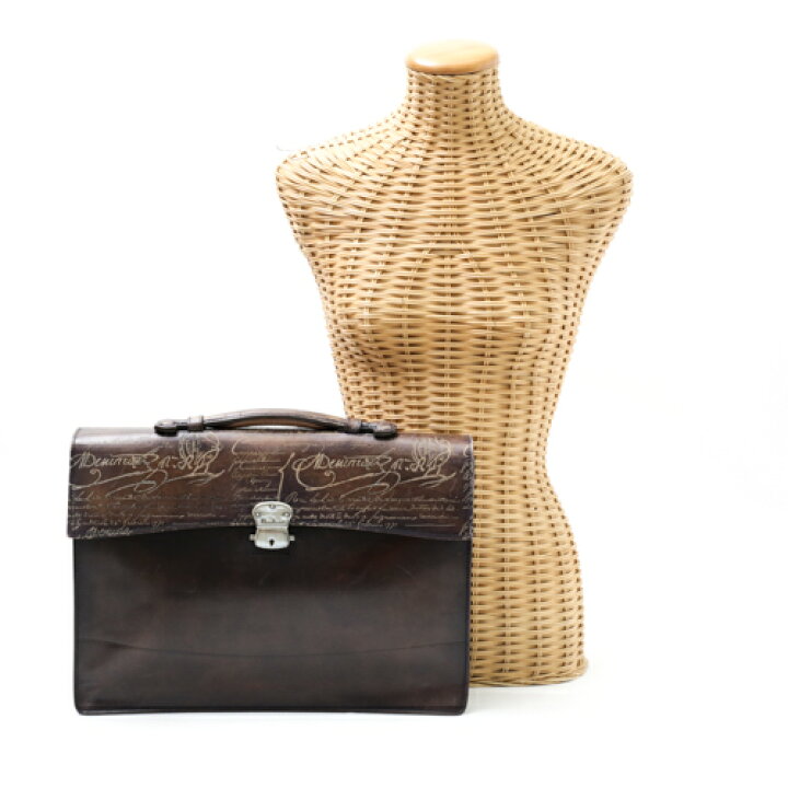 楽天市場】【美品】 ベルルッティ Berluti ブリーフケース 