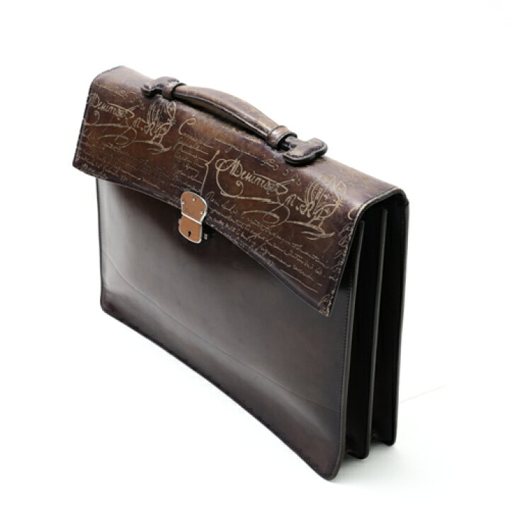 楽天市場】【美品】 ベルルッティ Berluti ブリーフケース 