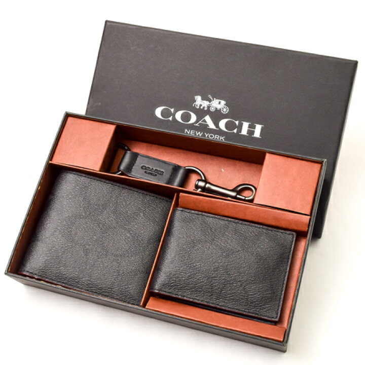 楽天市場】【未使用】 コーチ COACH 二つ折り財布 パスケース  