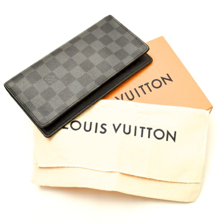楽天市場】ルイヴィトン Louis Vuitton ポルトフォイユ・ロン ダミエ  