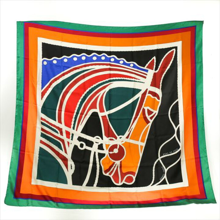 楽天市場】【美品】 エルメス HERMES スカーフ カレ140 カレジェアン  