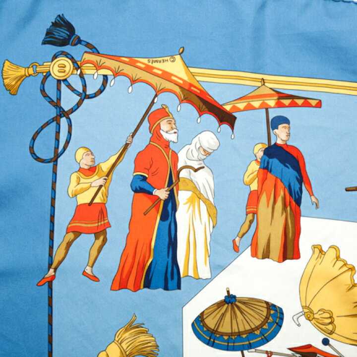 楽天市場】エルメス HERMES スカーフ カレ90 シルク OMBRELLES ET  