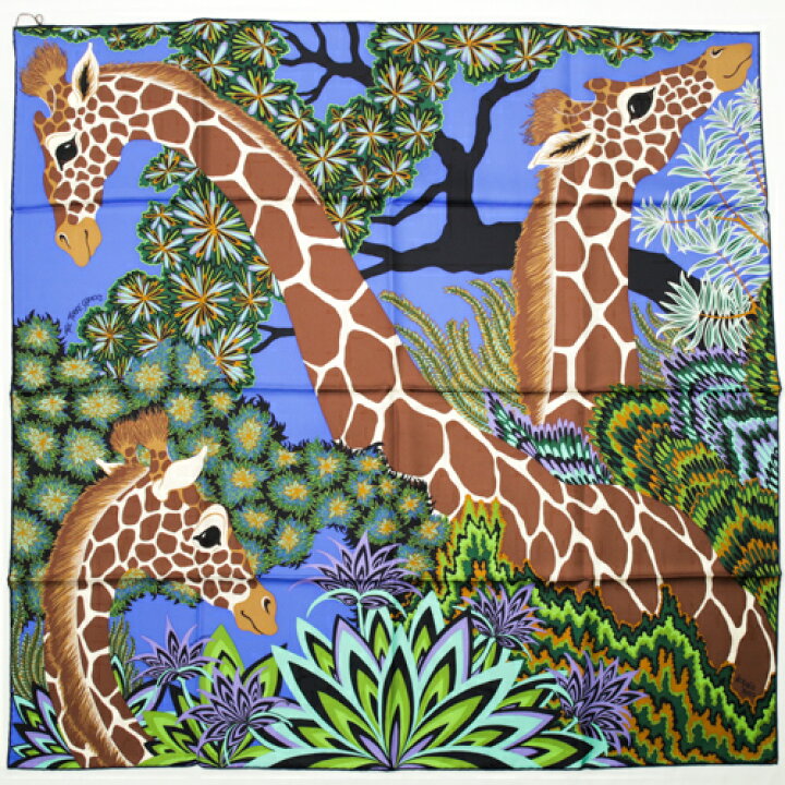 楽天市場】【未使用】 エルメス HERMES スカーフ カレ90 シルク THE  