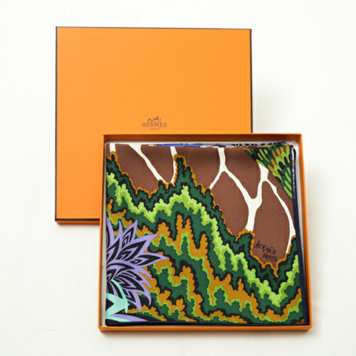 楽天市場】【未使用】 エルメス HERMES スカーフ カレ90 シルク THE  