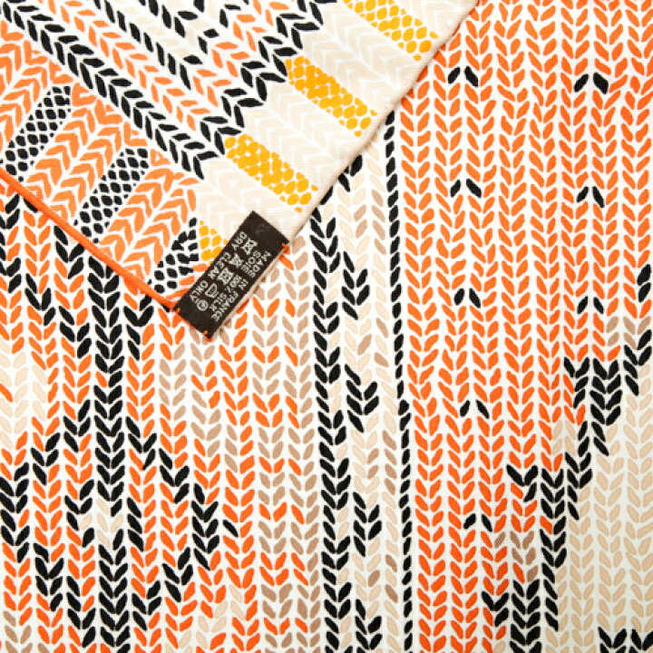 楽天市場】【未使用】 エルメス HERMES スカーフ カレ90 シルク Au 