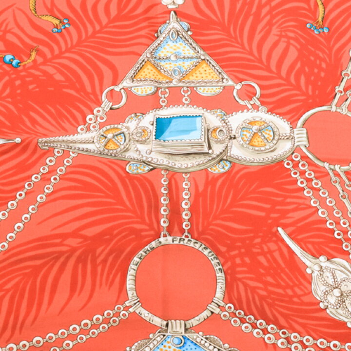 楽天市場】エルメス HERMES スカーフ カレ90 シルク TERRES PRECIEUSES  